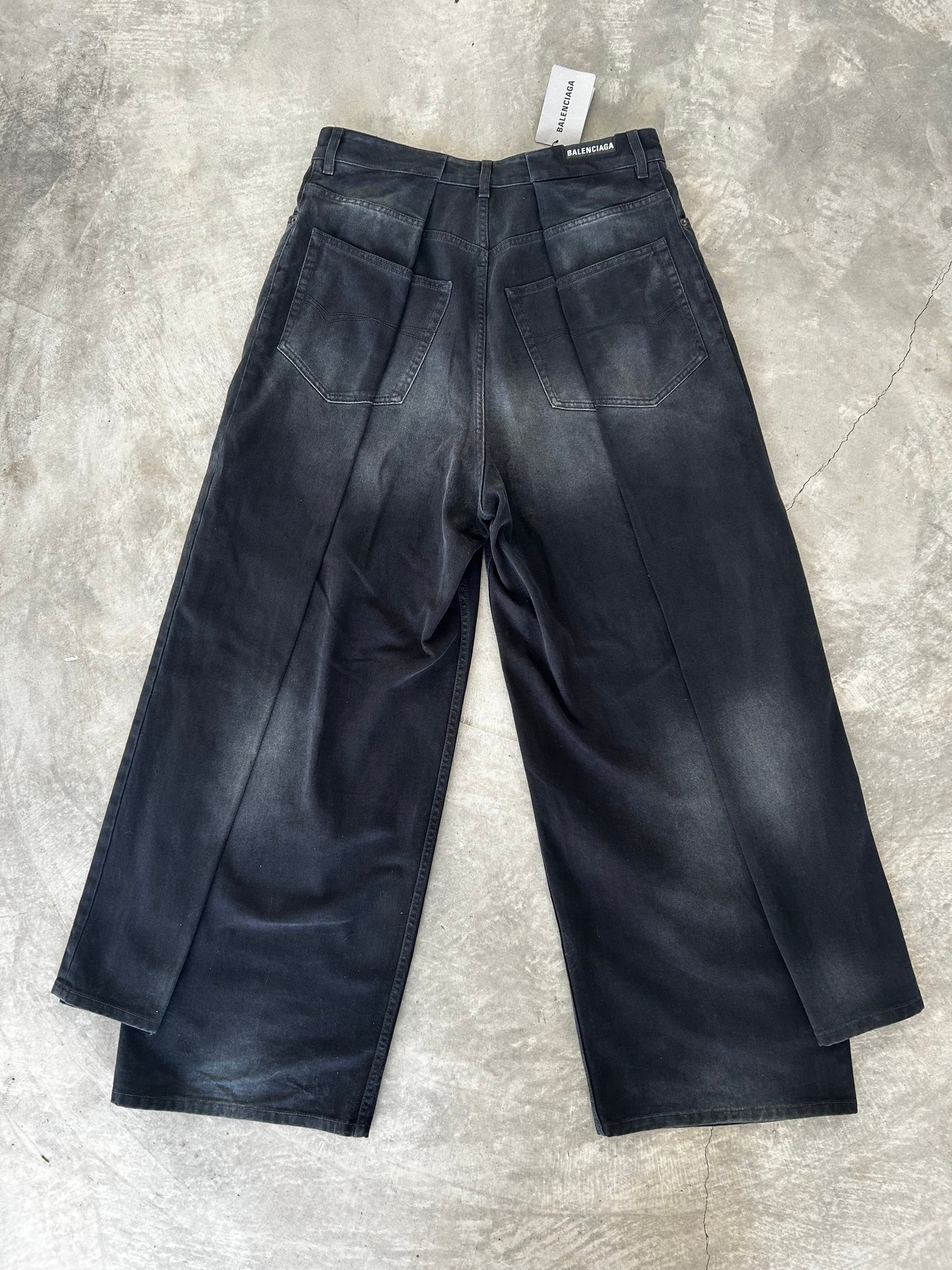 Balenciaga Double Side Jeans