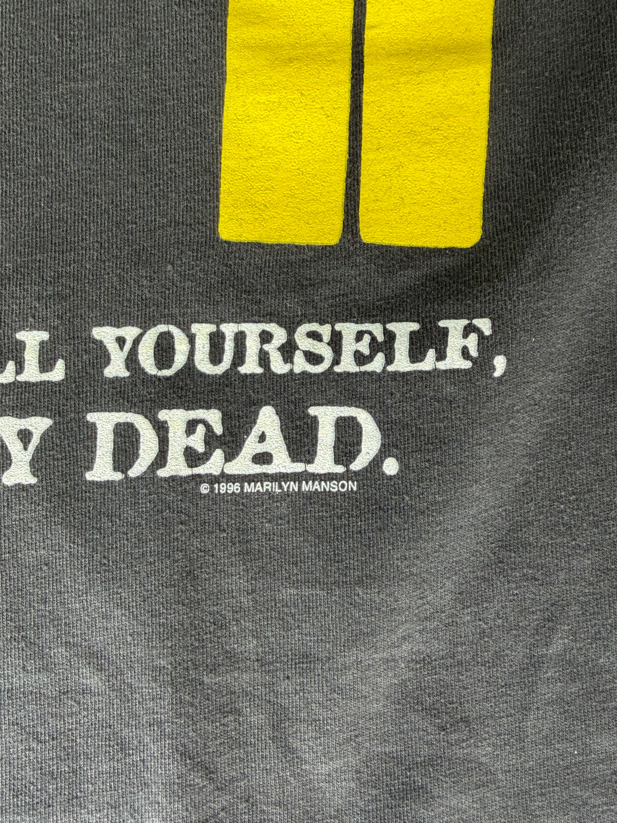 1996 Marilyn Manson “You’re Already Dead” tee