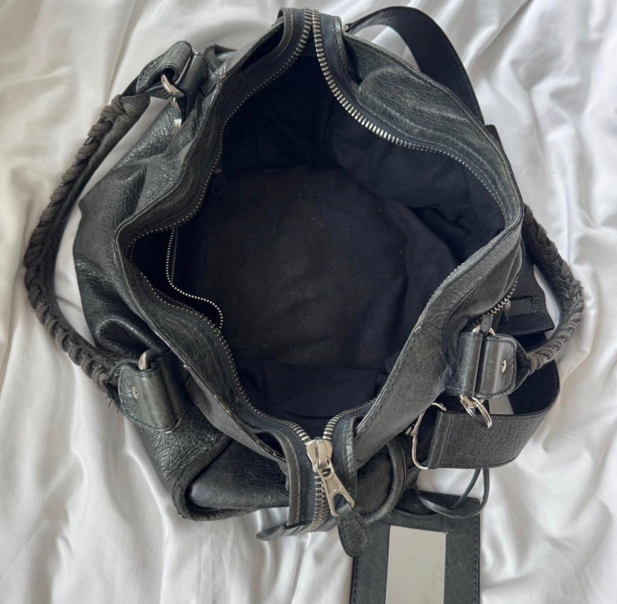 Balenciaga city moto bag