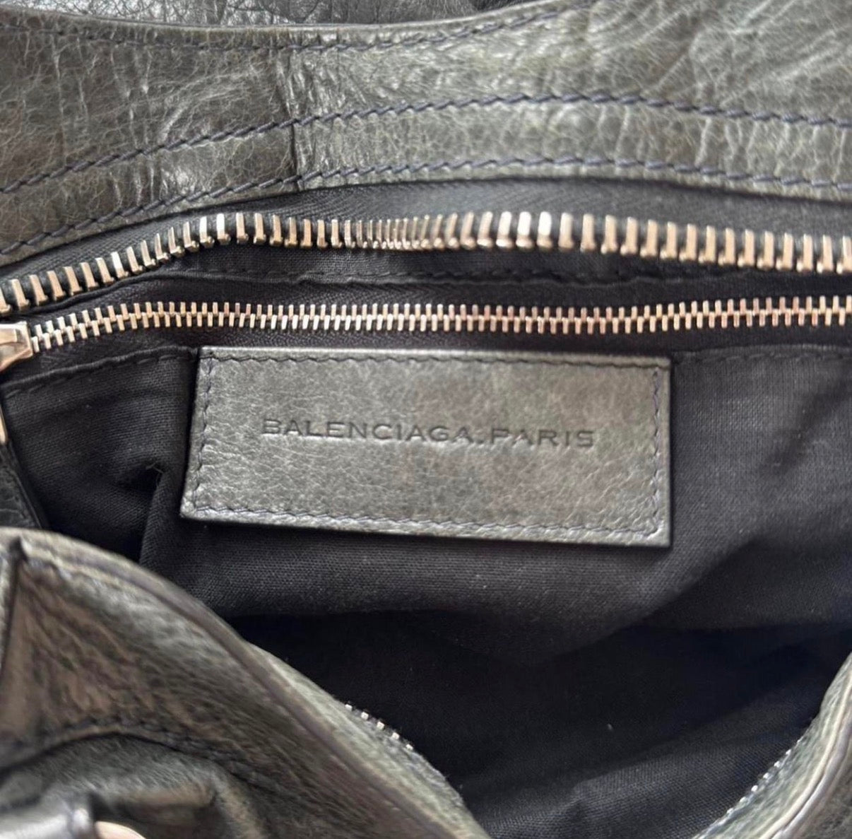 Balenciaga city moto bag