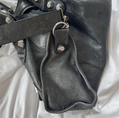 Balenciaga city moto bag