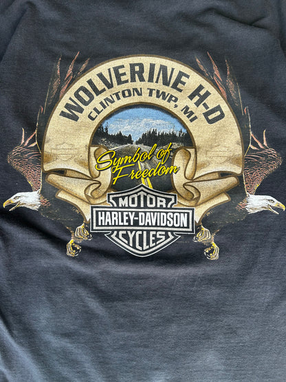 Harley Davidson flames long sleeve