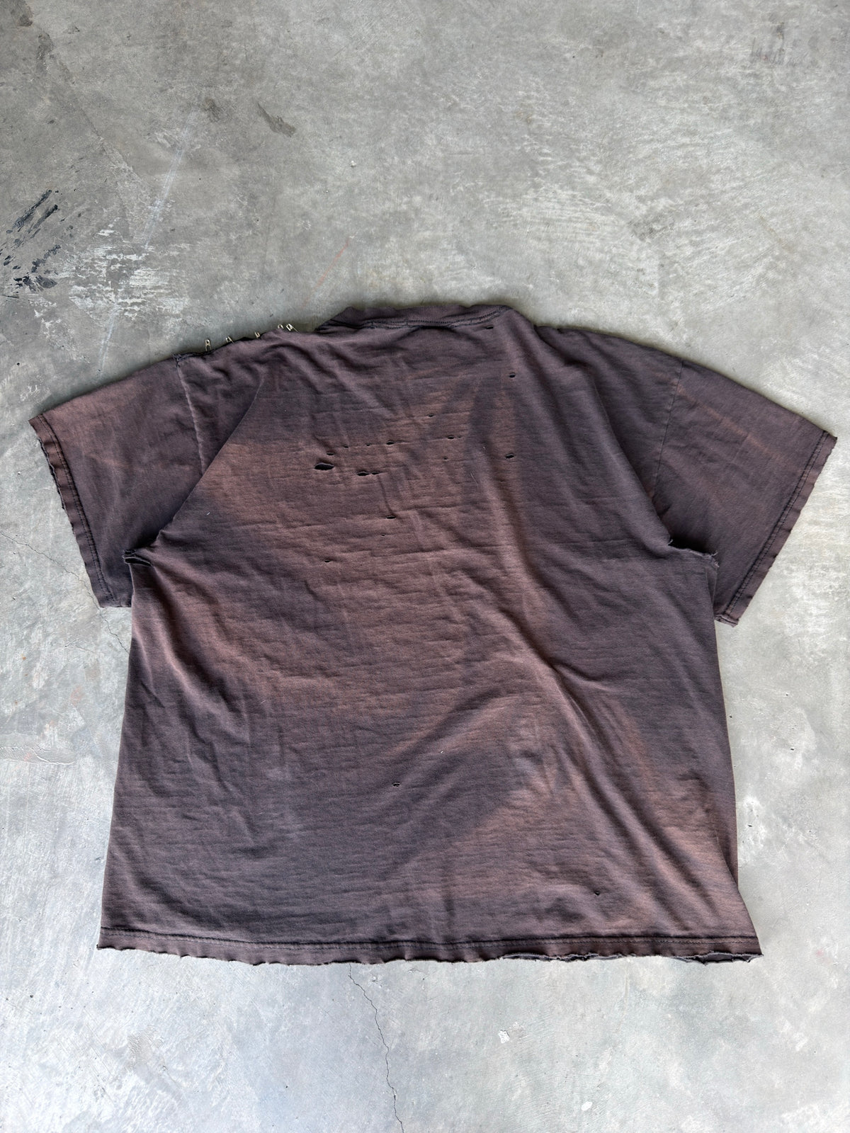 Vintage thrashed flame tee