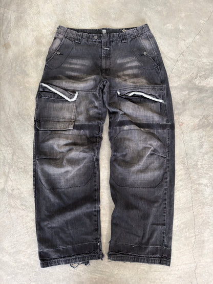 Marithe Francois Girbaud cargo denim