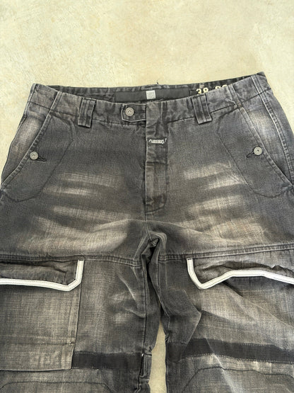Marithe Francois Girbaud cargo denim