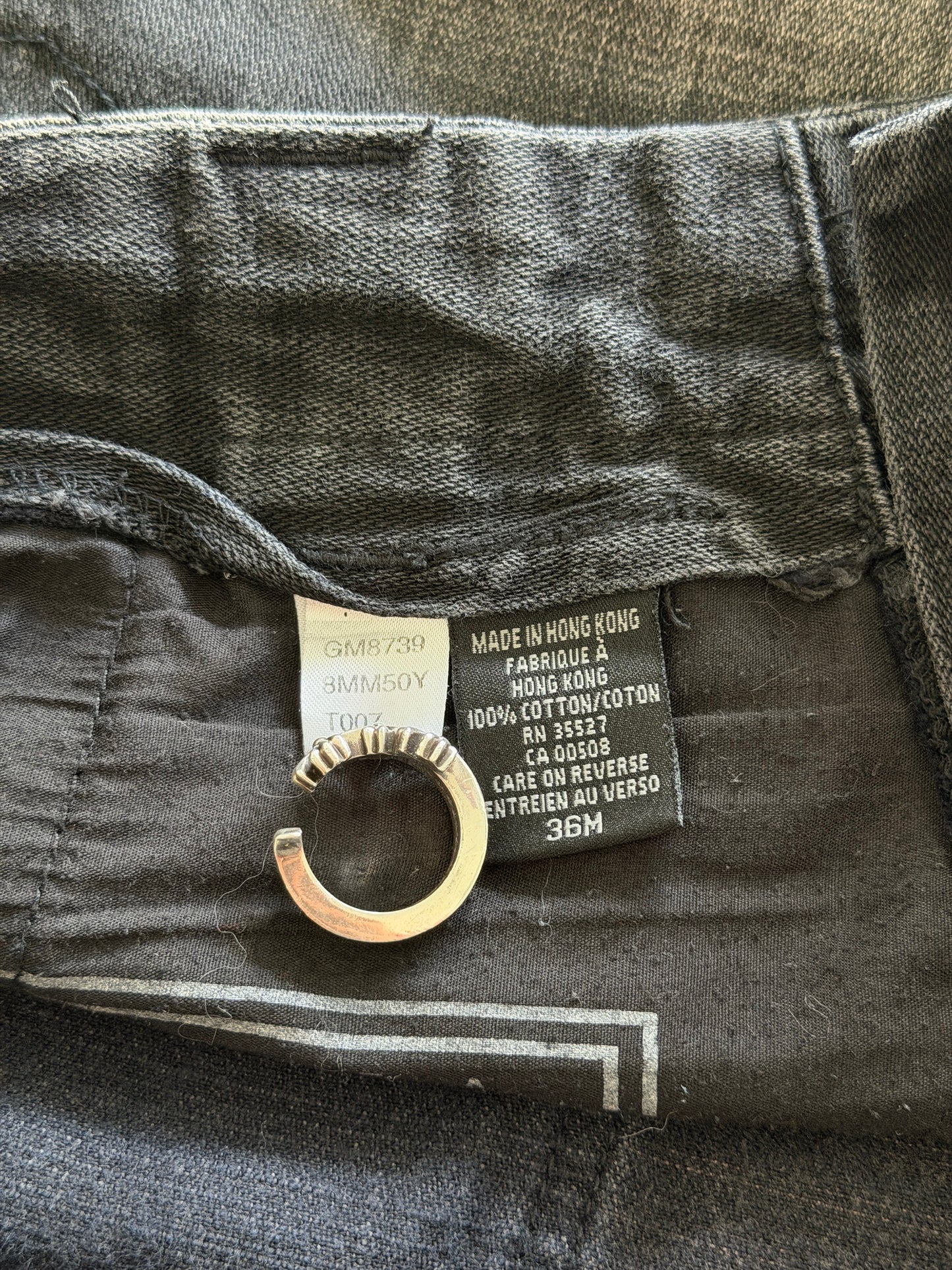 Marithe Francois Girbaud cargo denim