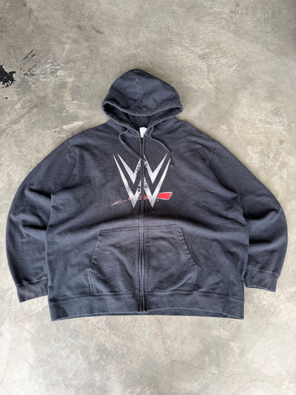 Y2K WWE wrestling zip up hoodie