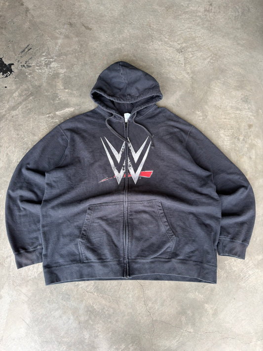 Y2K WWE wrestling zip up hoodie