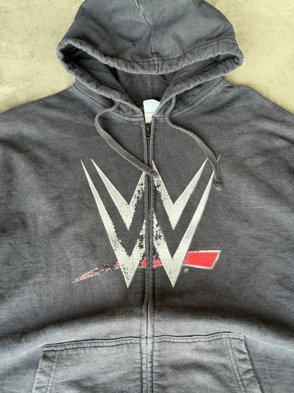 Y2K WWE wrestling zip up hoodie