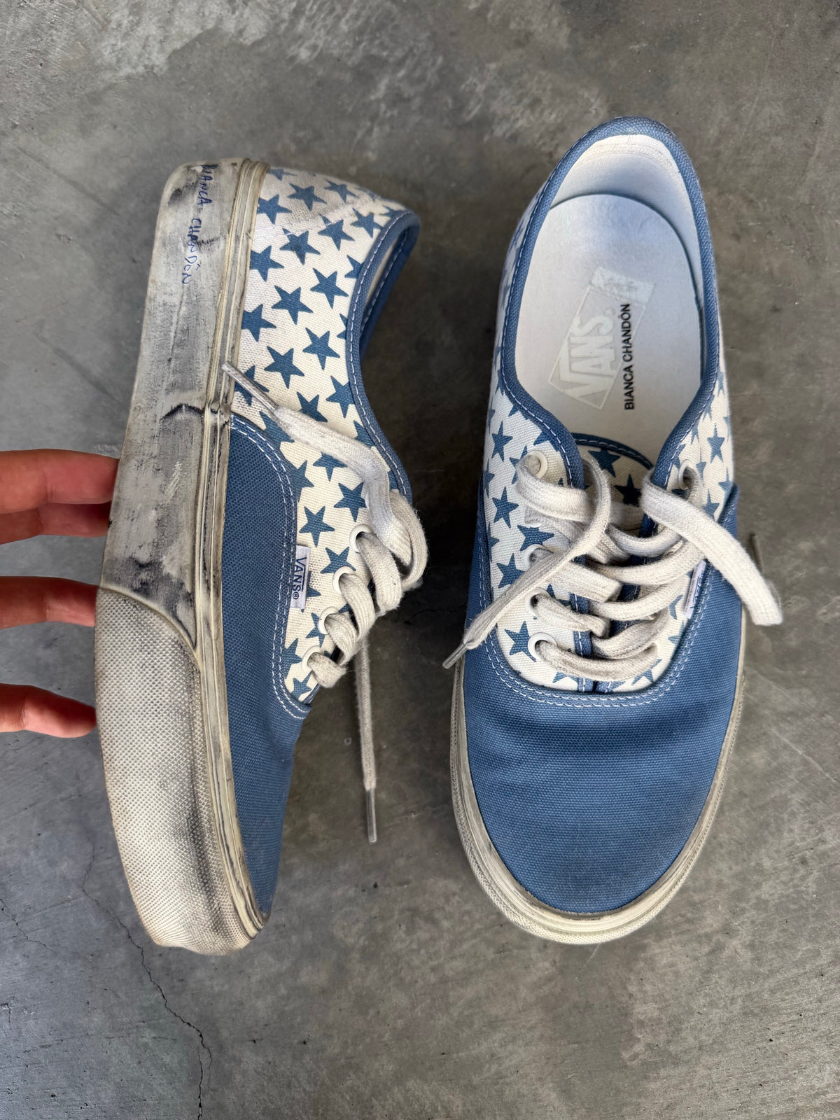 Bianca Chandon authentic vans