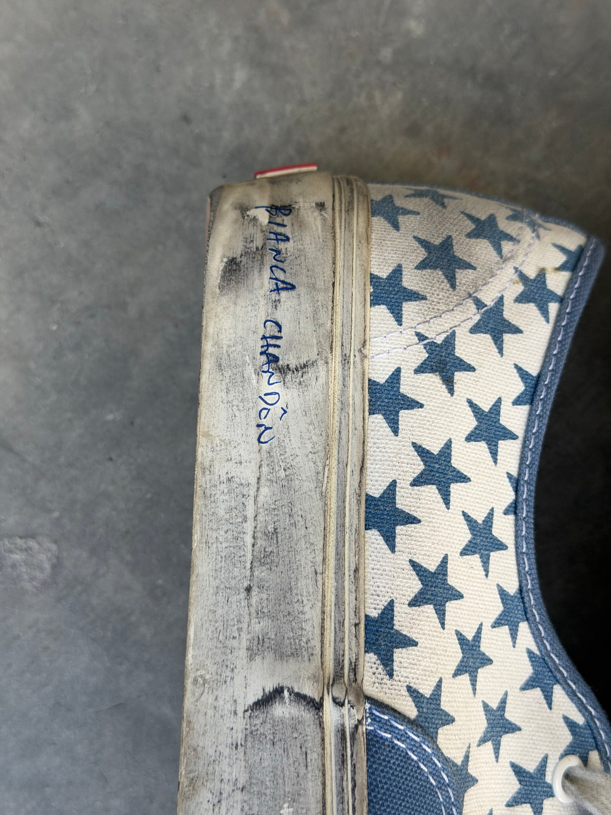 Bianca Chandon authentic vans