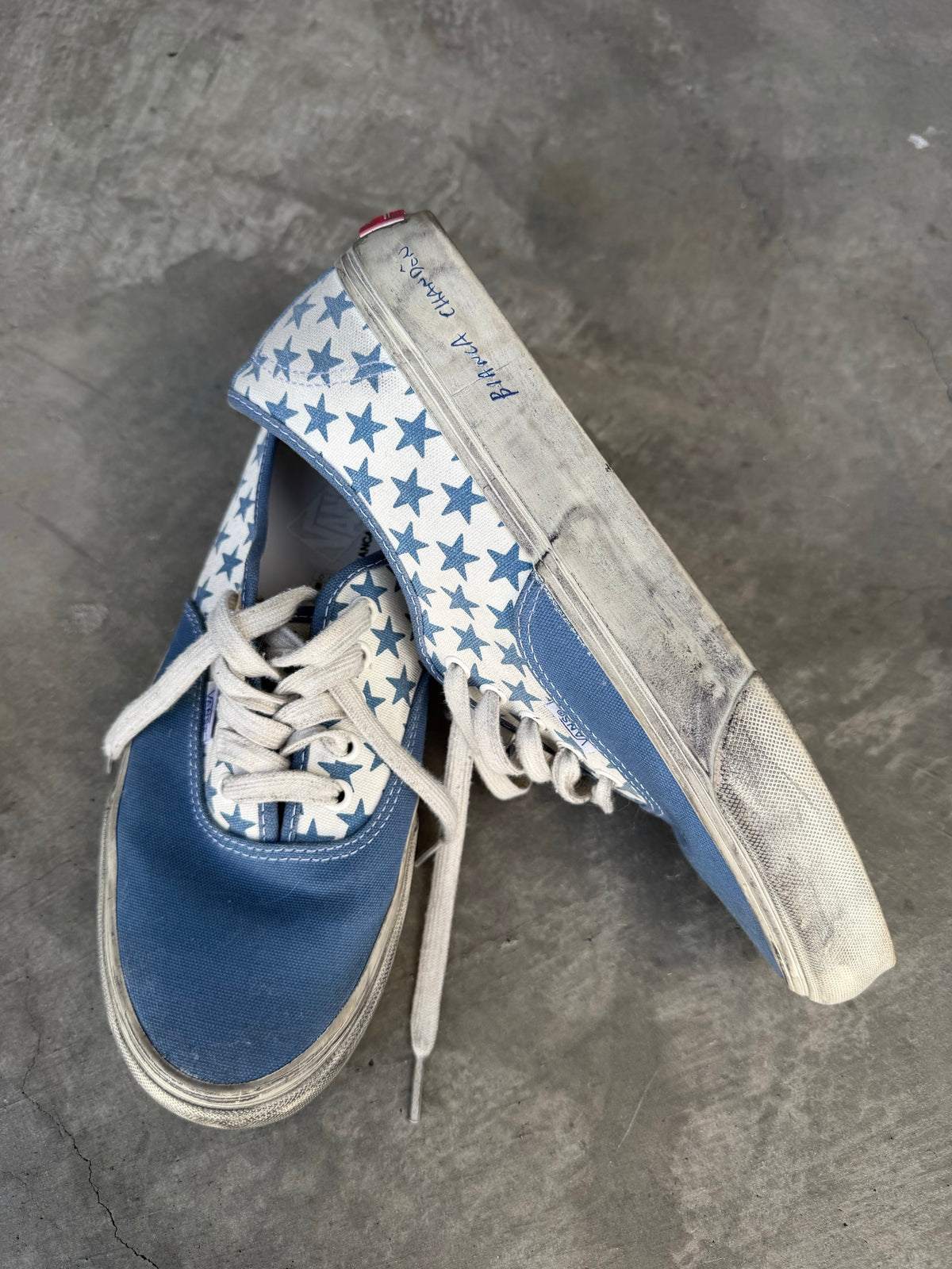 Bianca Chandon authentic vans