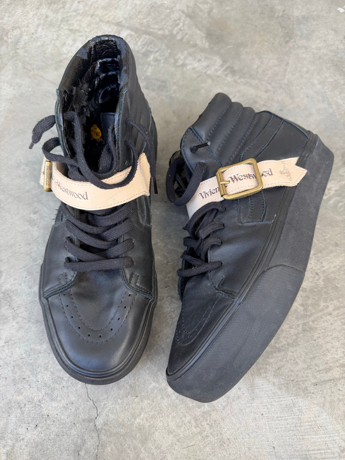 Vans buckle strap old skool highs