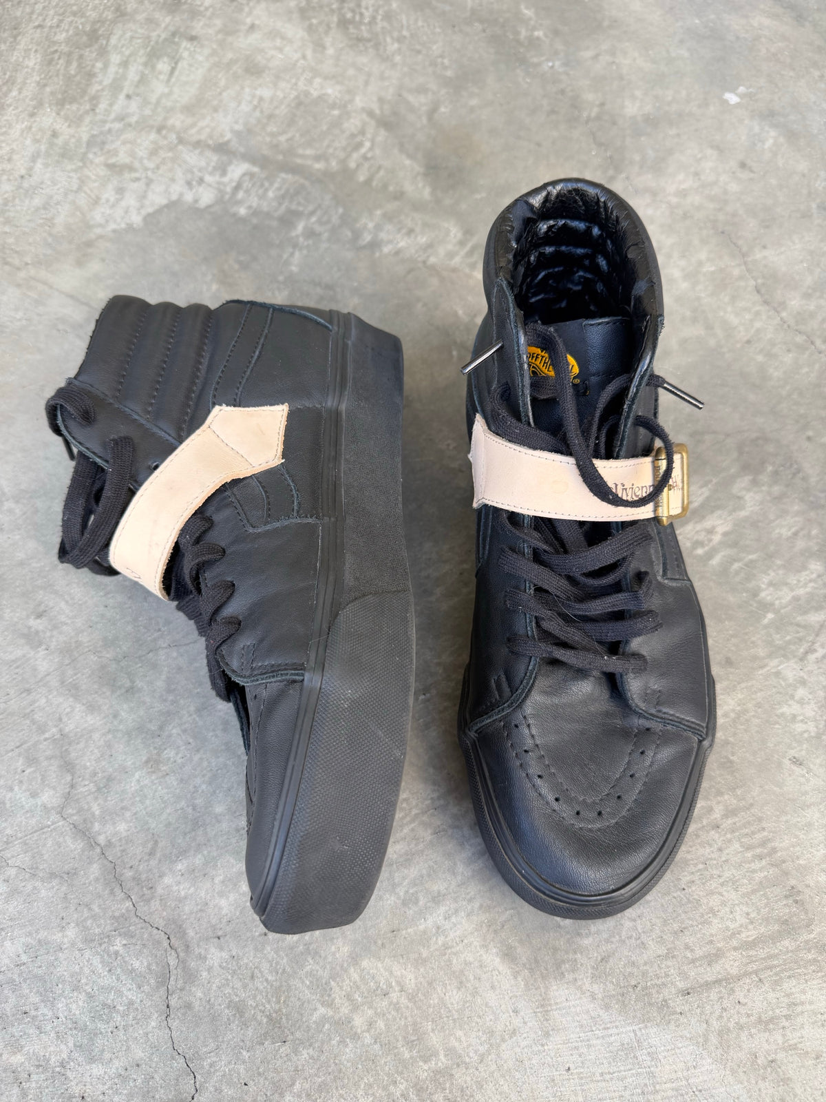 Vans buckle strap old skool highs