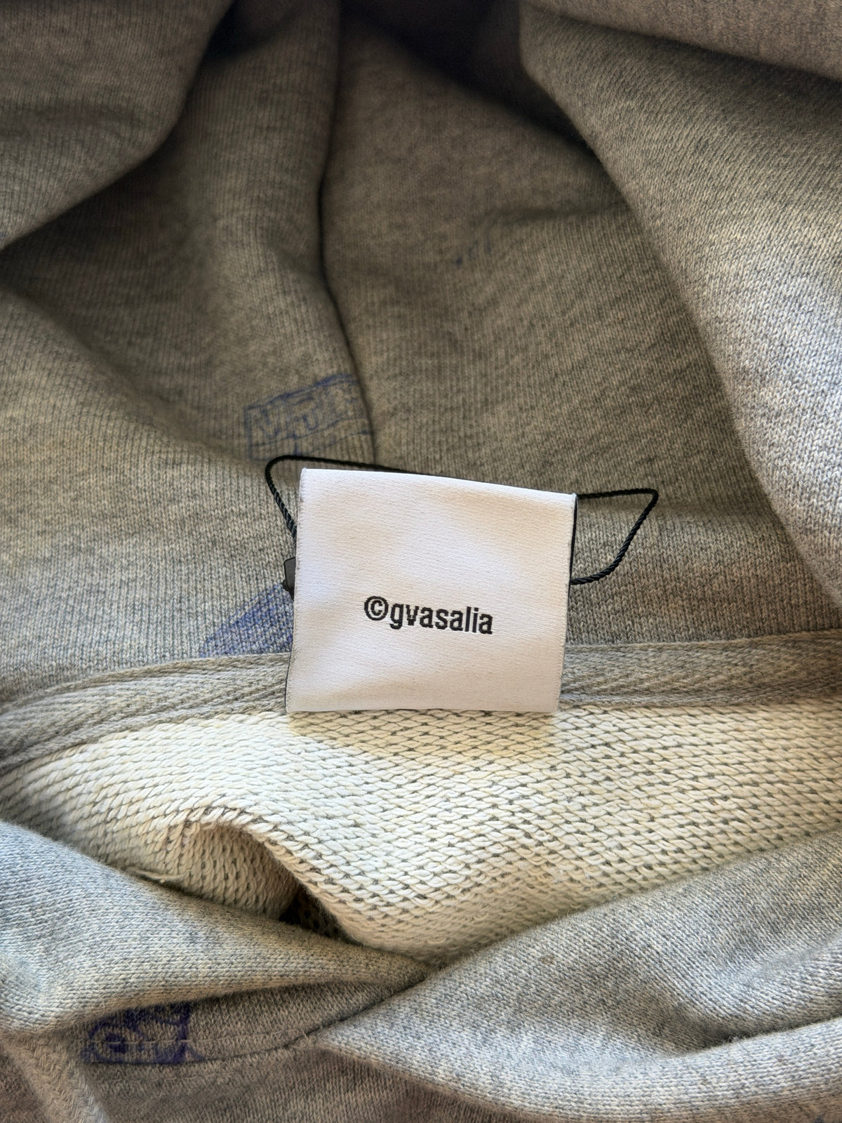 Vetements sample scribble hoodie