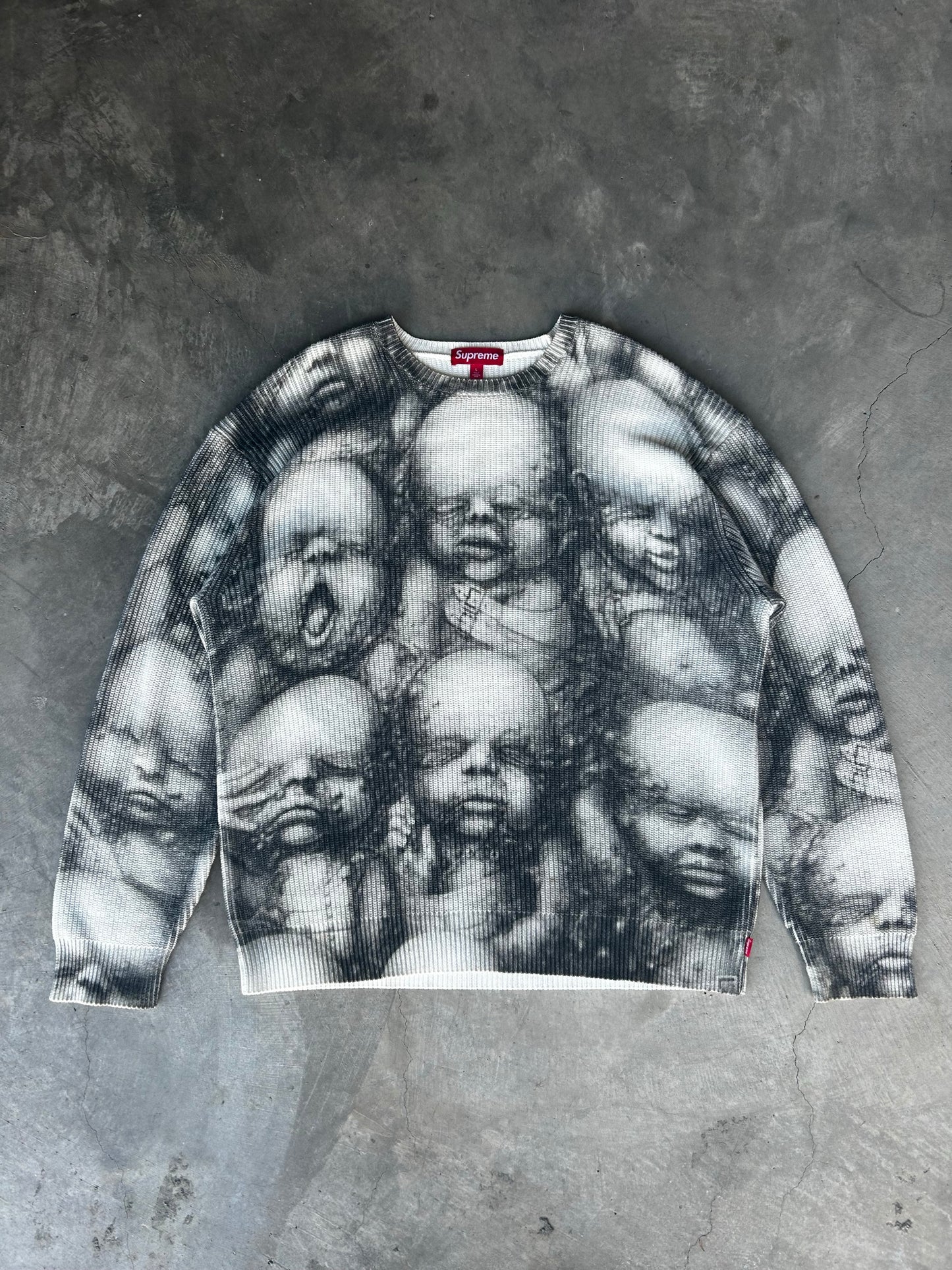 Supreme x H.R. Giger baby sweater