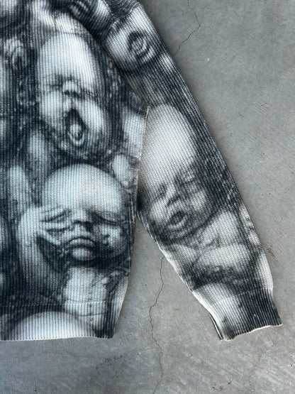Supreme x H.R. Giger baby sweater