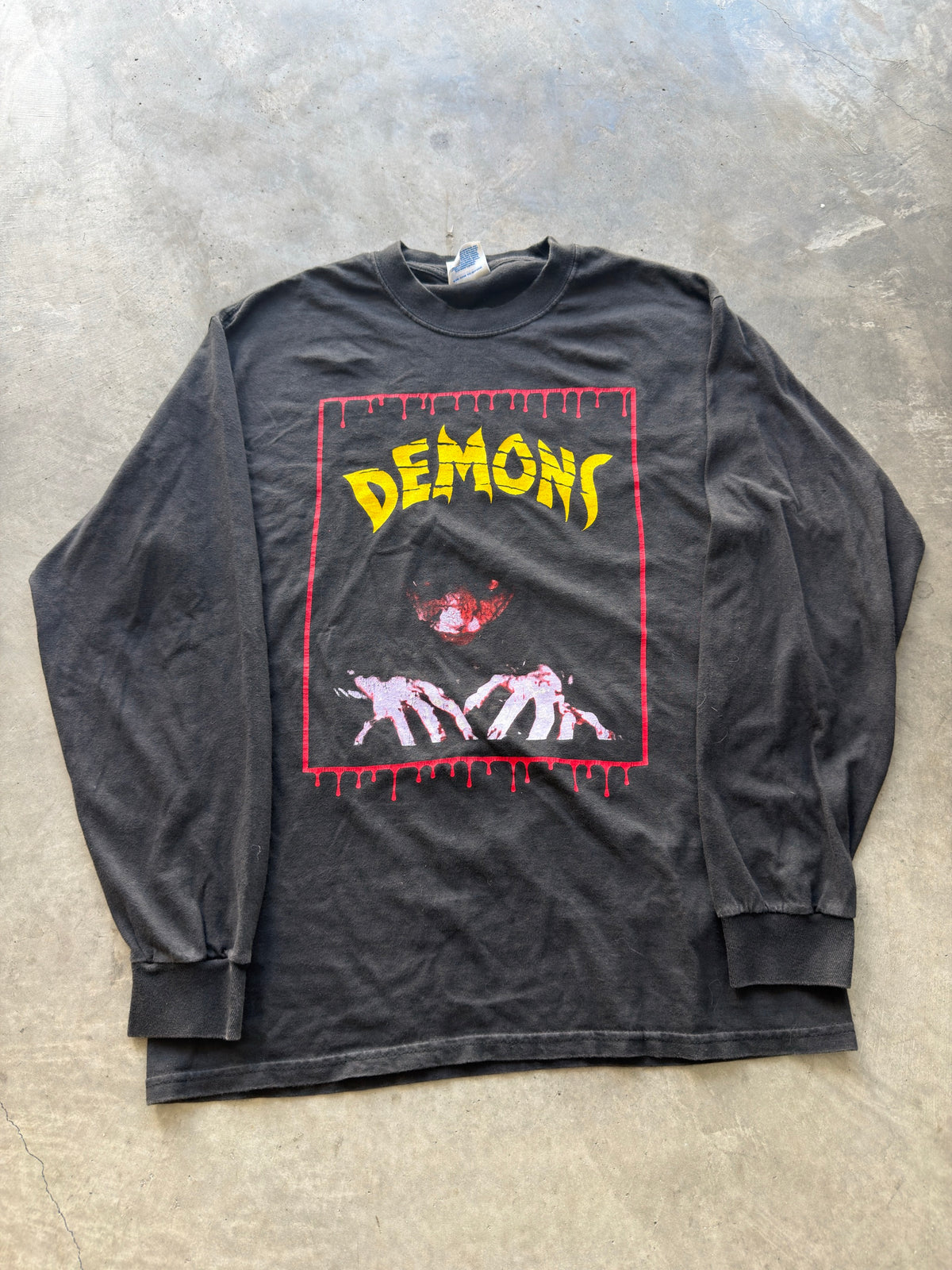 1990s "Demons" L/S movie promo tee