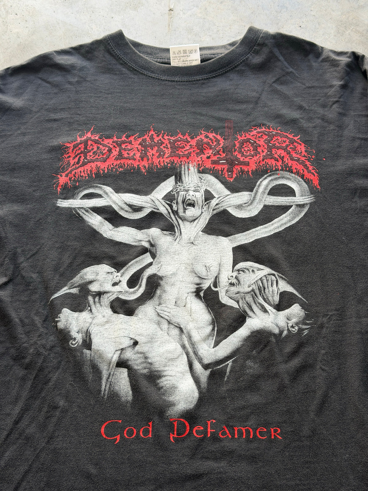 2001 Dementors "god defamer" L/S tee