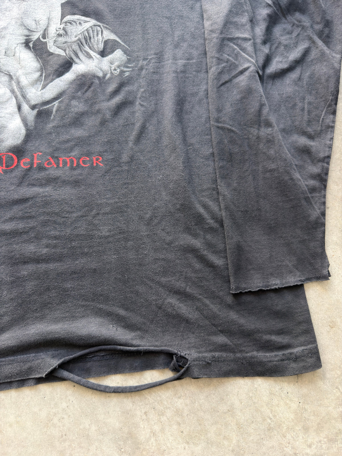 2001 Dementors "god defamer" L/S tee