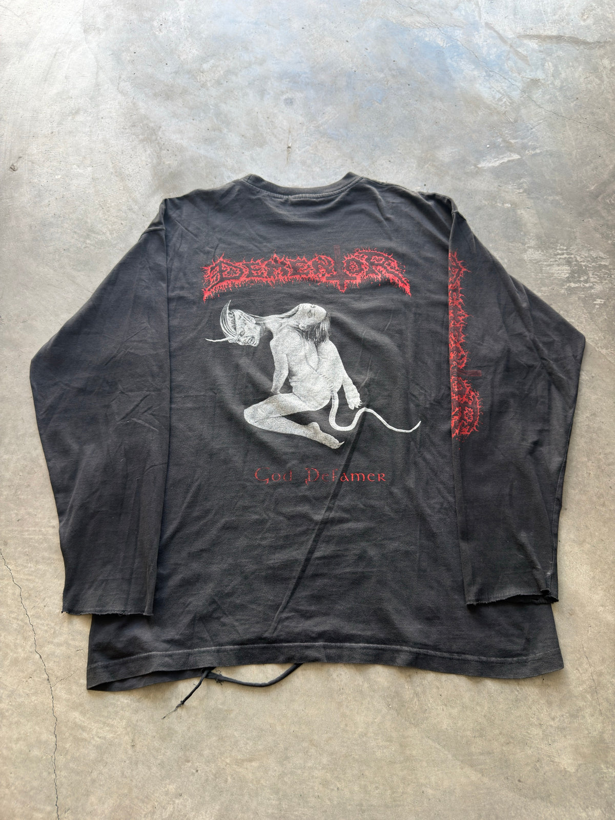 2001 Dementors "god defamer" L/S tee