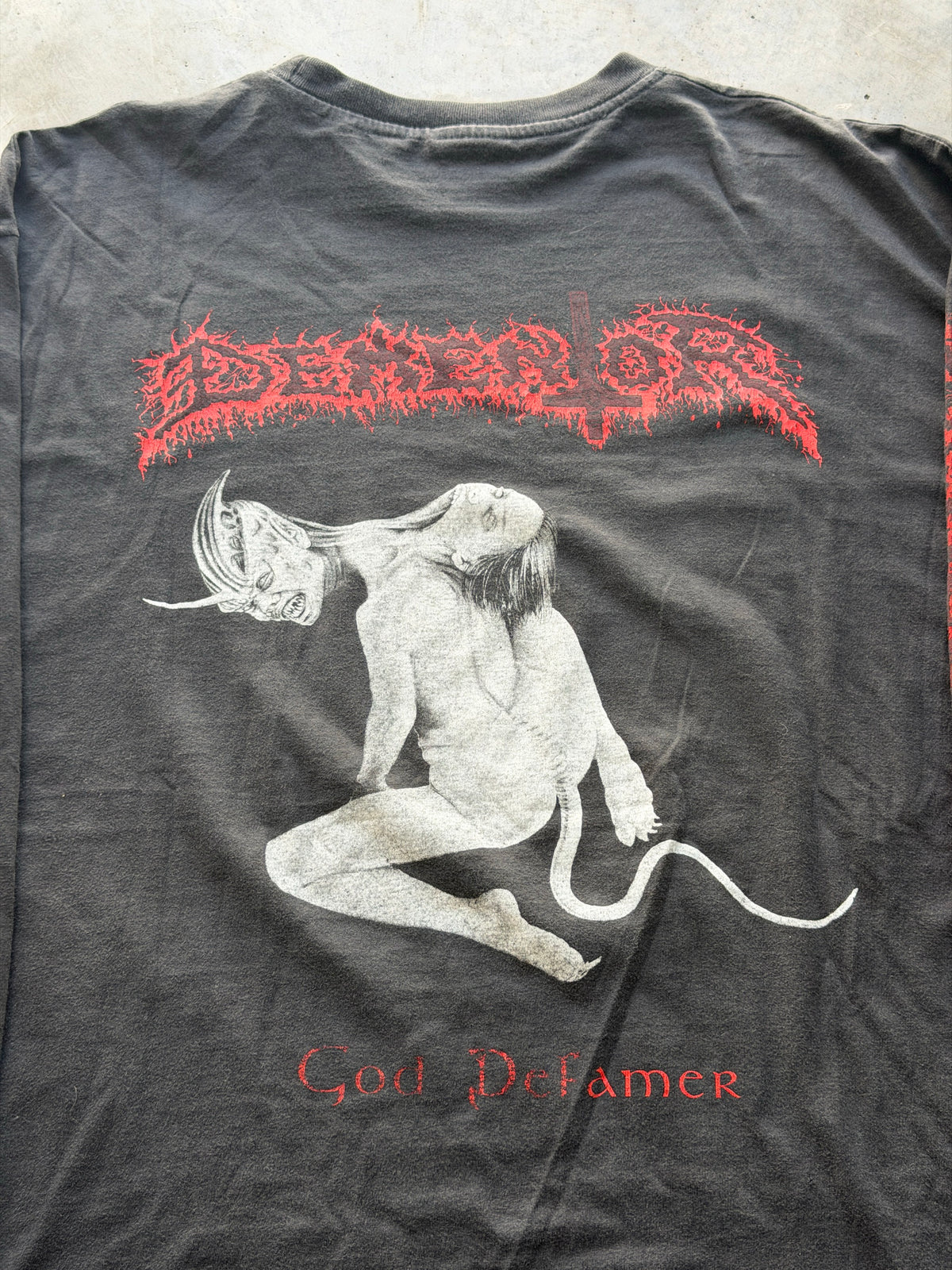 2001 Dementors "god defamer" L/S tee