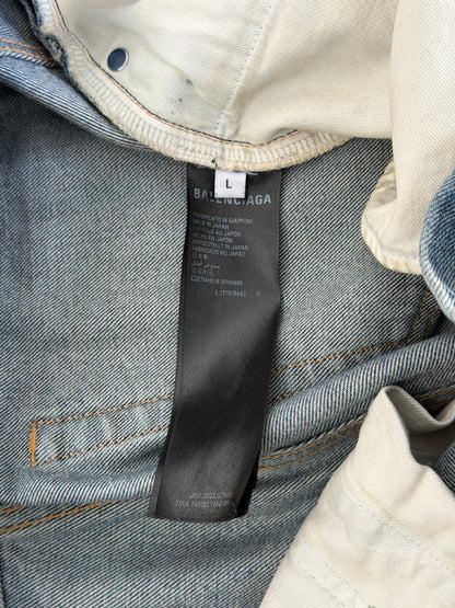 Balenciaga SS23 mudshow denim