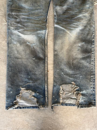 Balenciaga SS23 mudshow denim