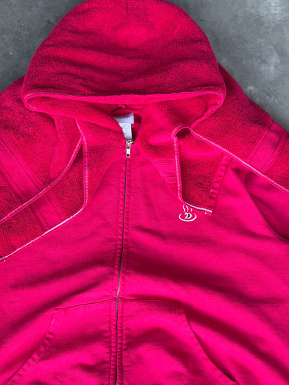 Doublet towel zip up
