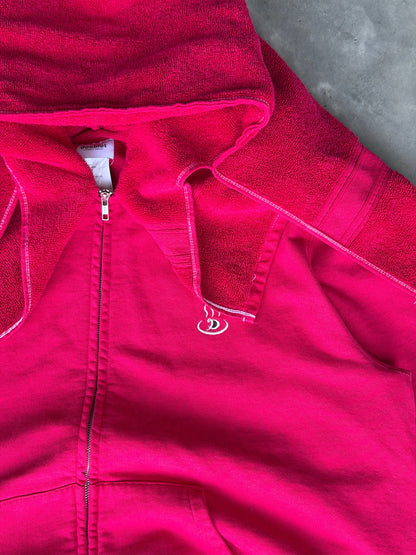 Doublet towel zip up