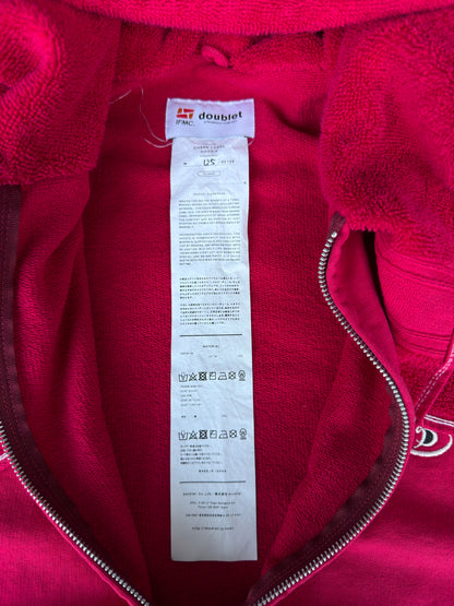 Doublet towel zip up