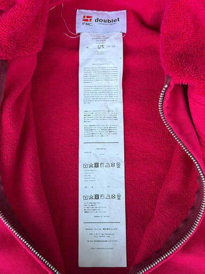 Doublet towel zip up