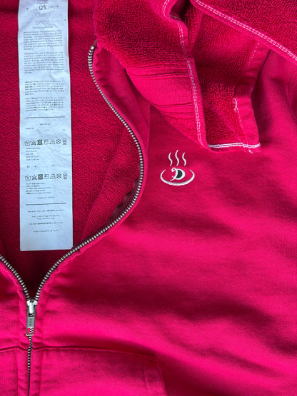 Doublet towel zip up