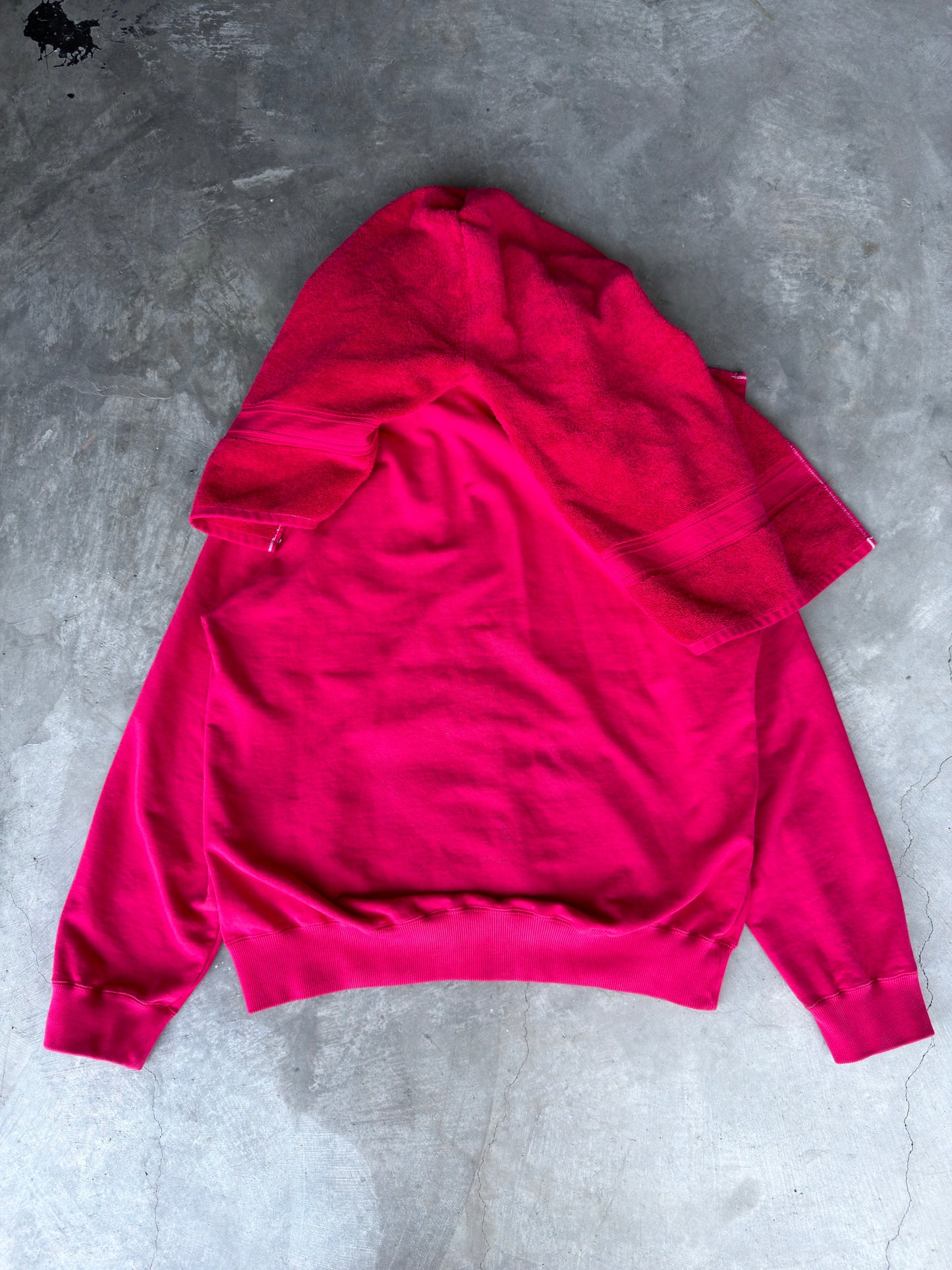 Doublet towel zip up