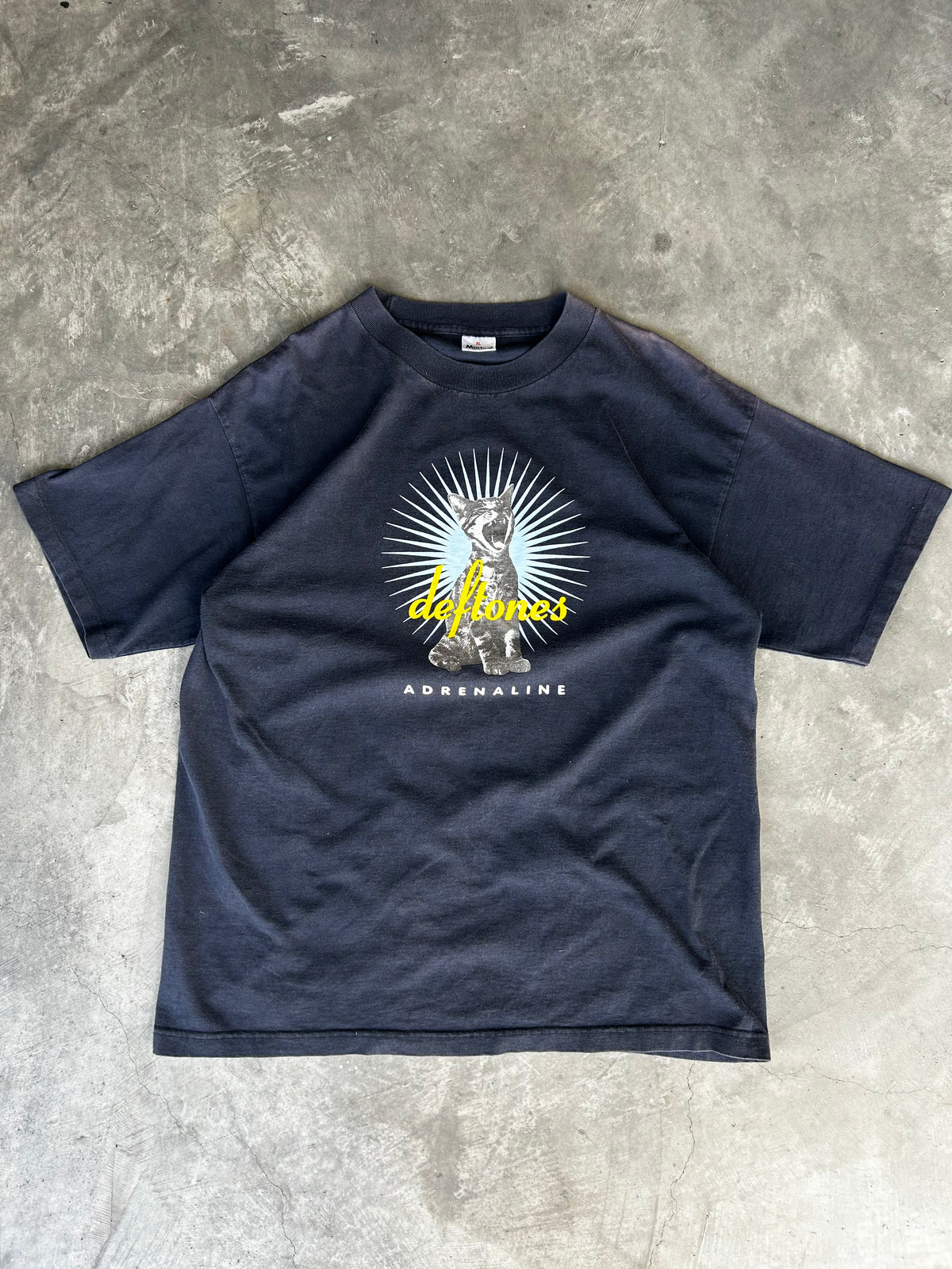 Deftones adrenaline cat tee