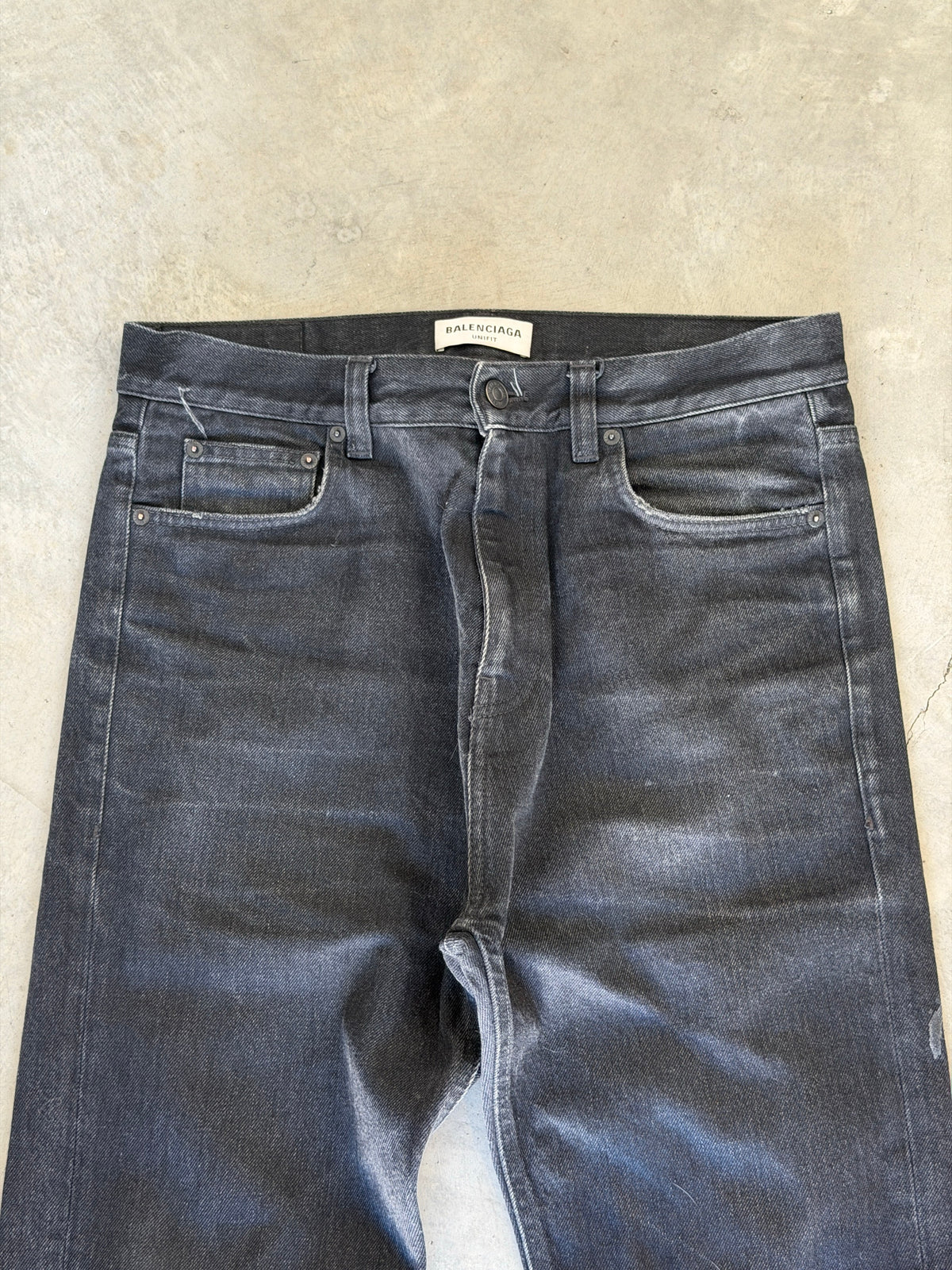 black lost tape denim