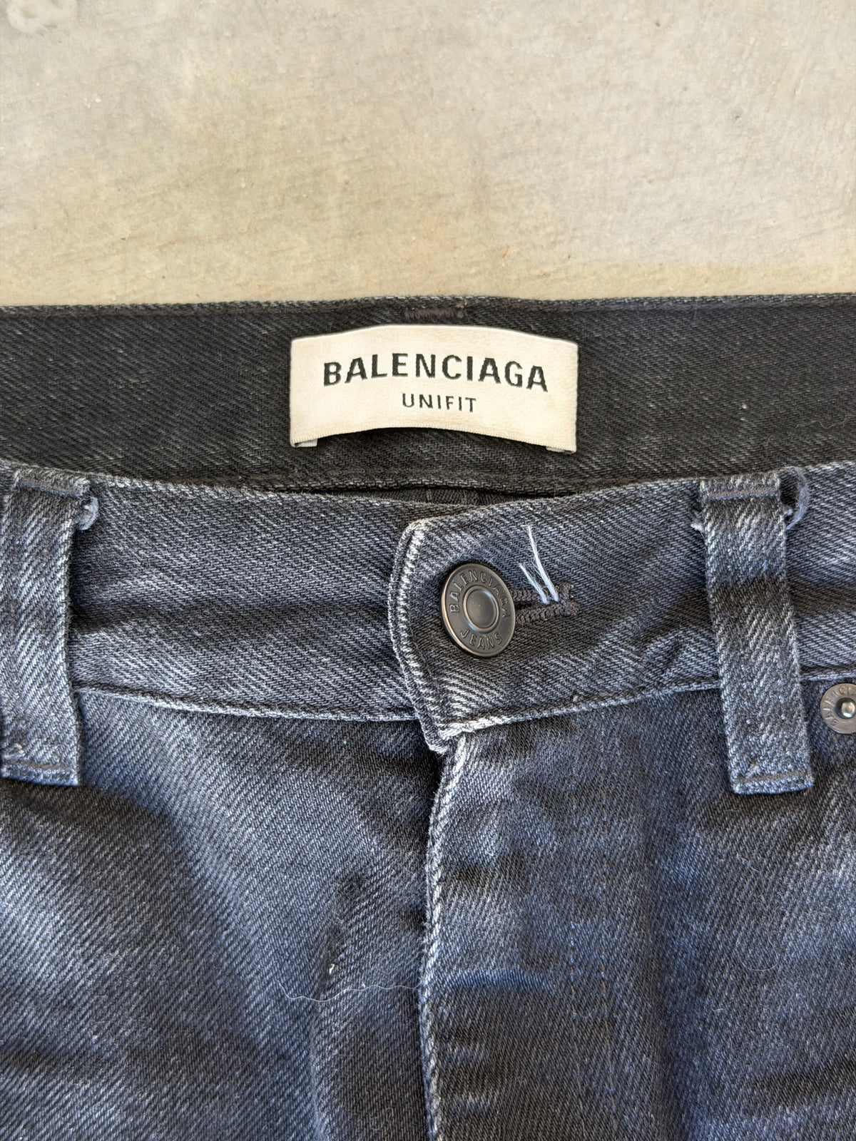 black lost tape denim