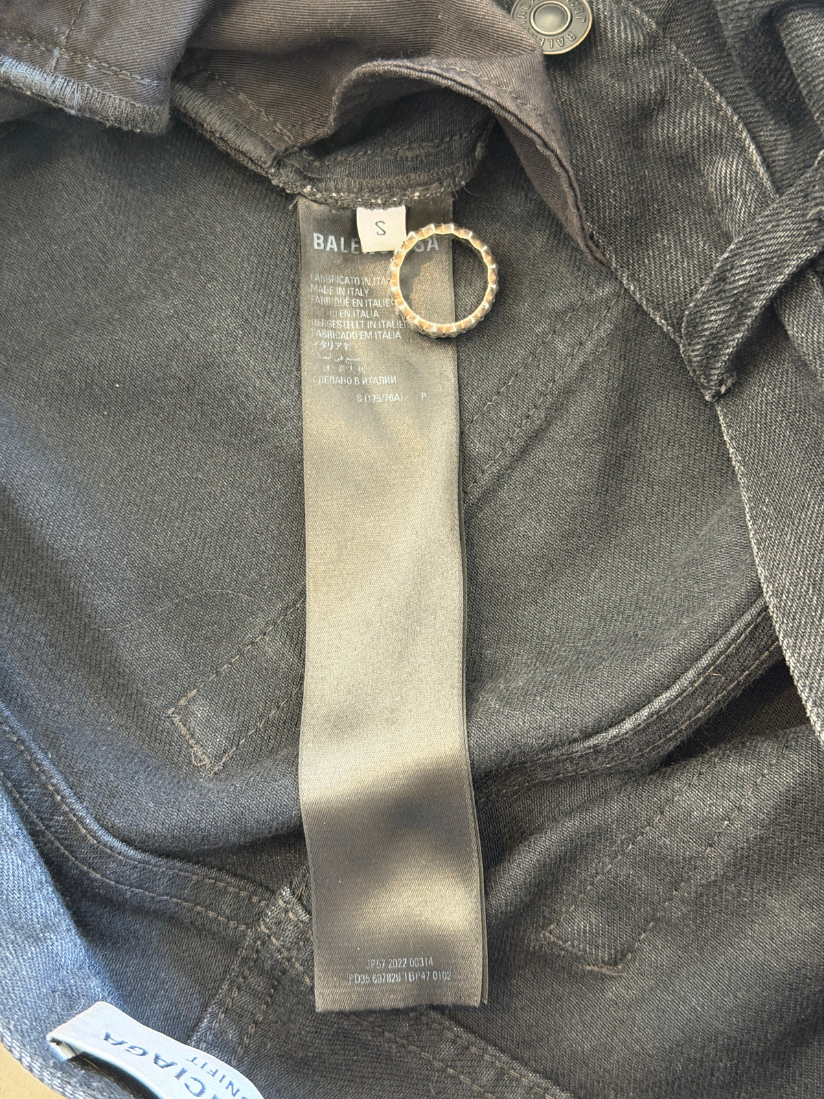 black lost tape denim