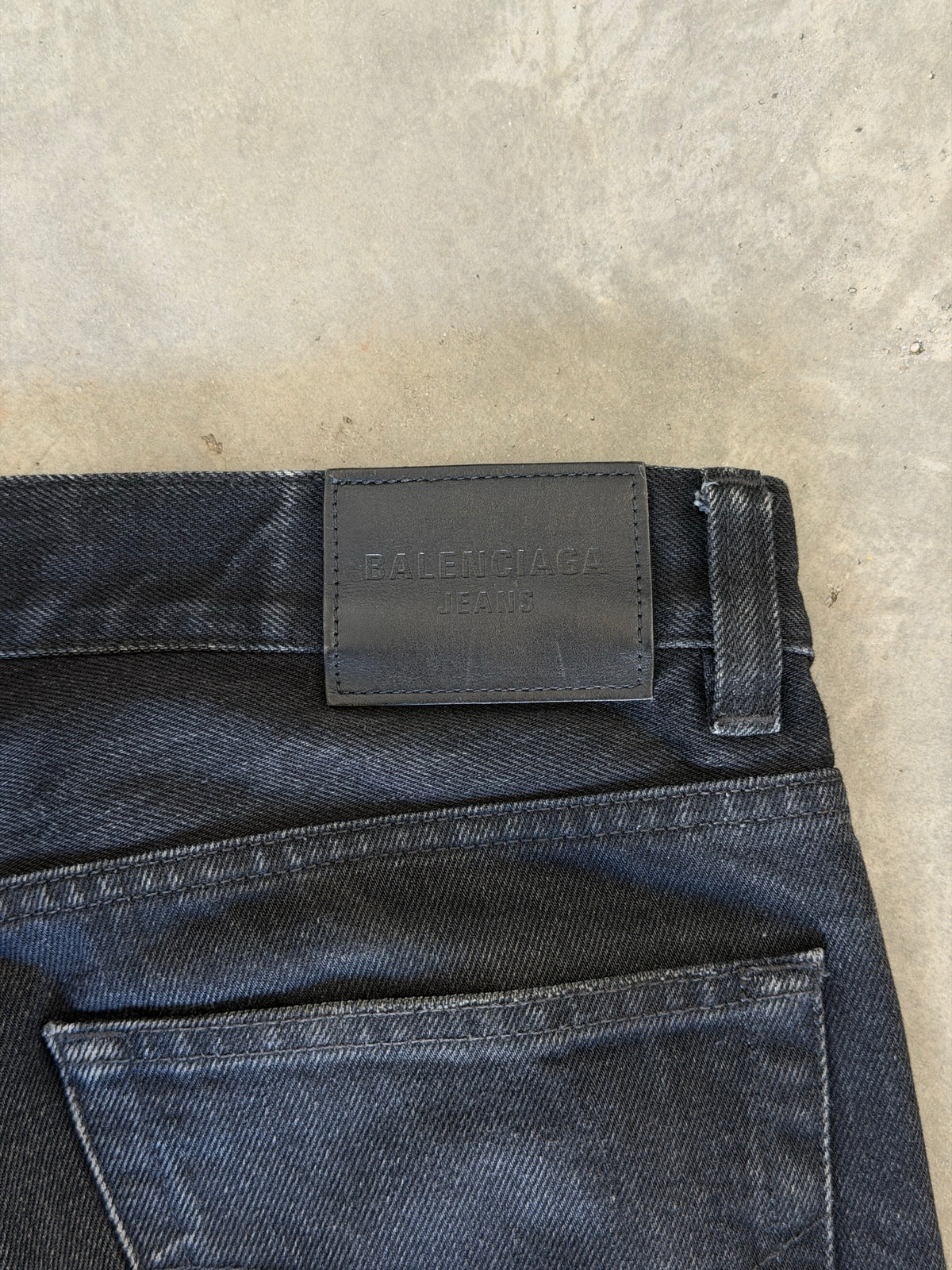 black lost tape denim