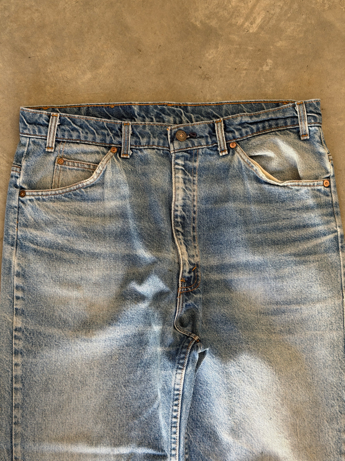 vintage orange tab 517