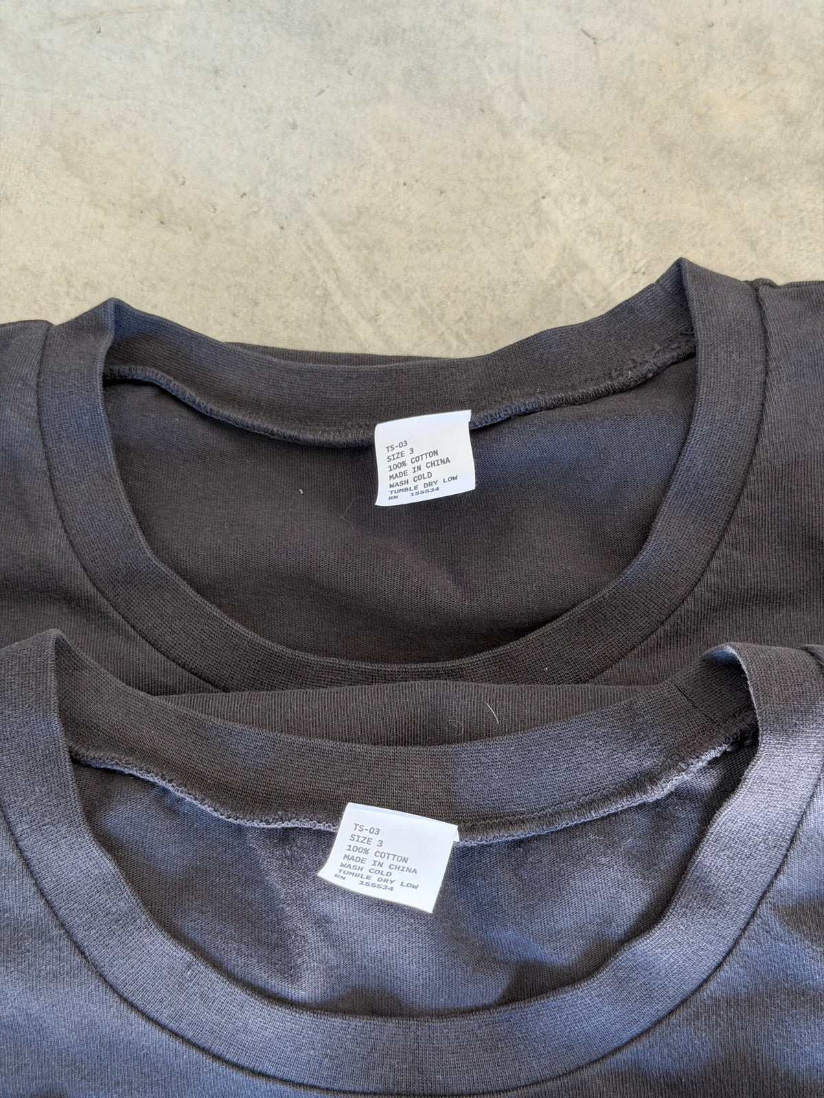3 pack shrunken tee TS-03