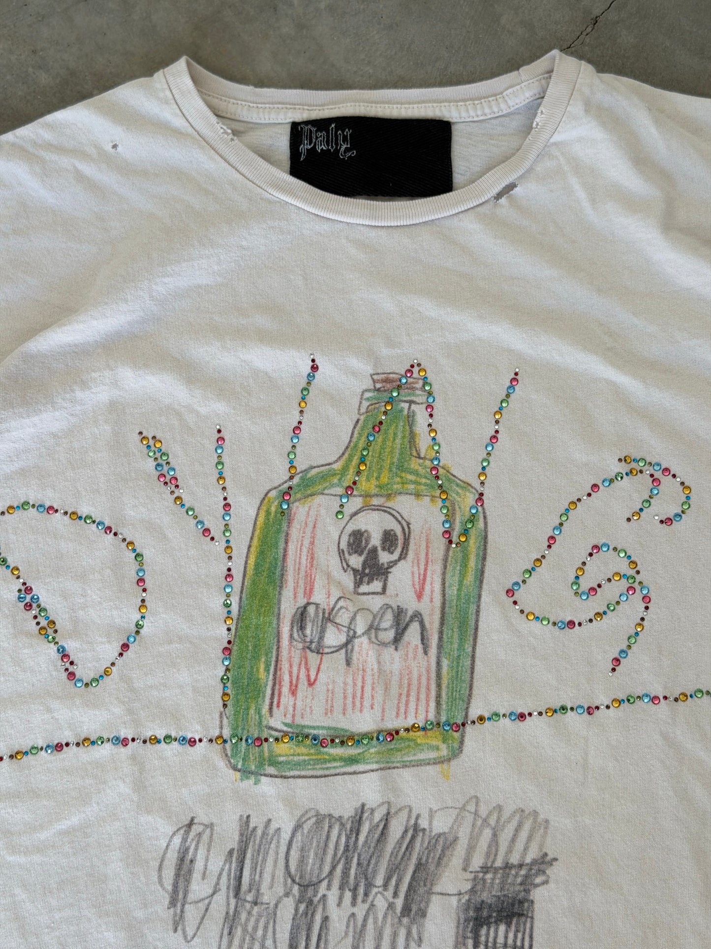 Paly Hollywood "rhinestone" tee