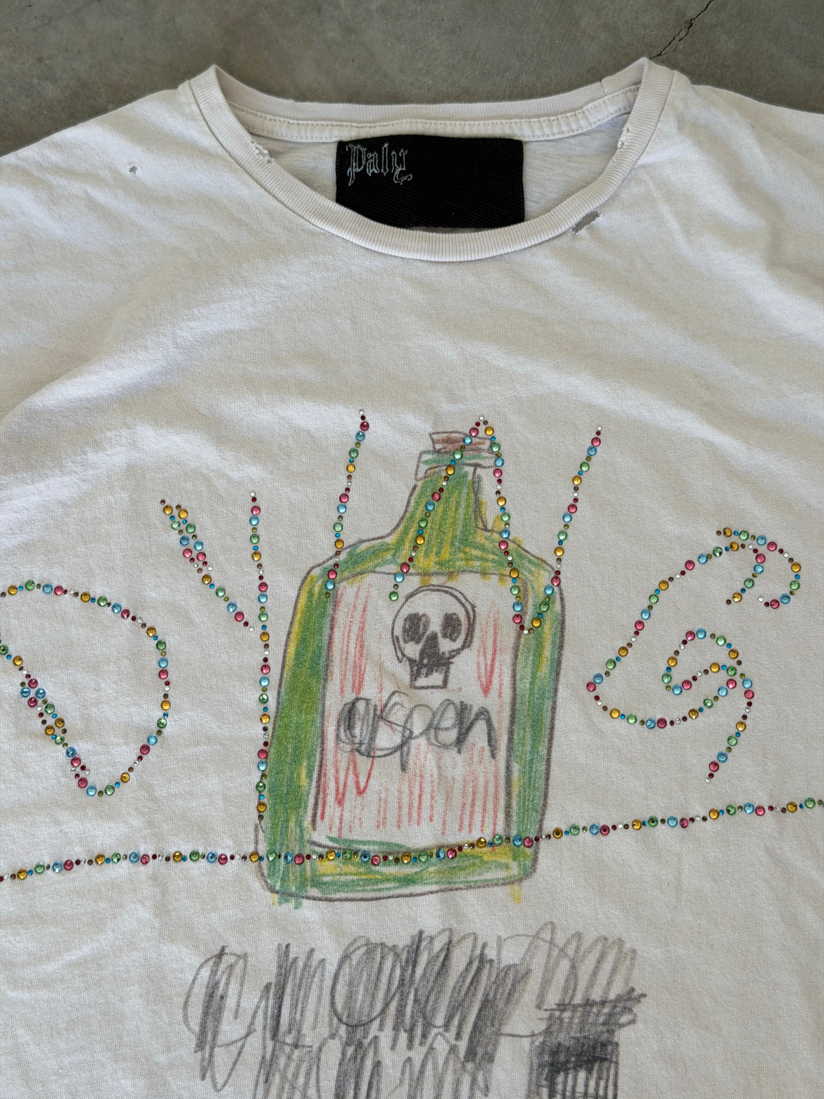 Paly Hollywood "rhinestone" tee