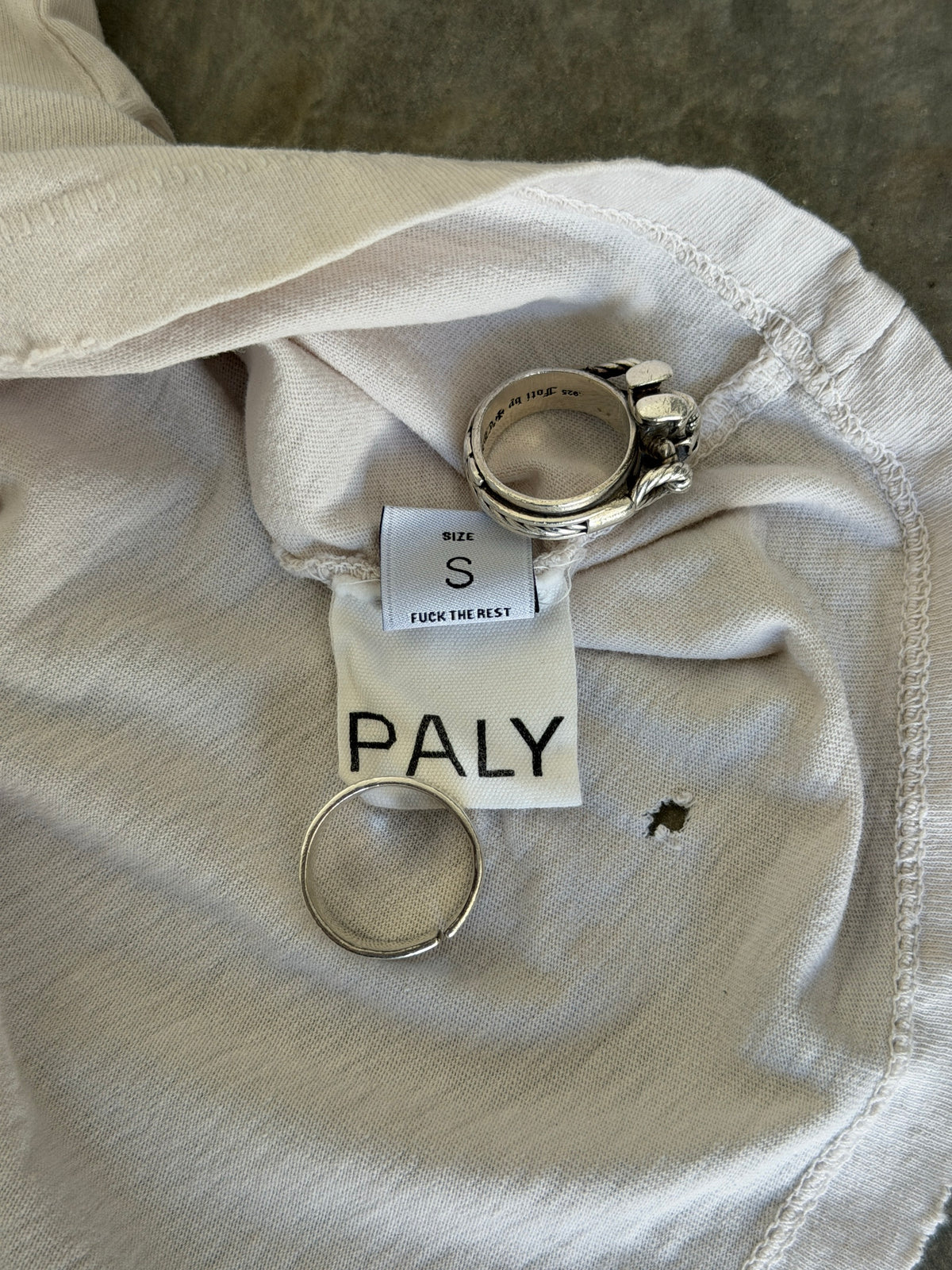 Paly Hollywood "rhinestone" tee