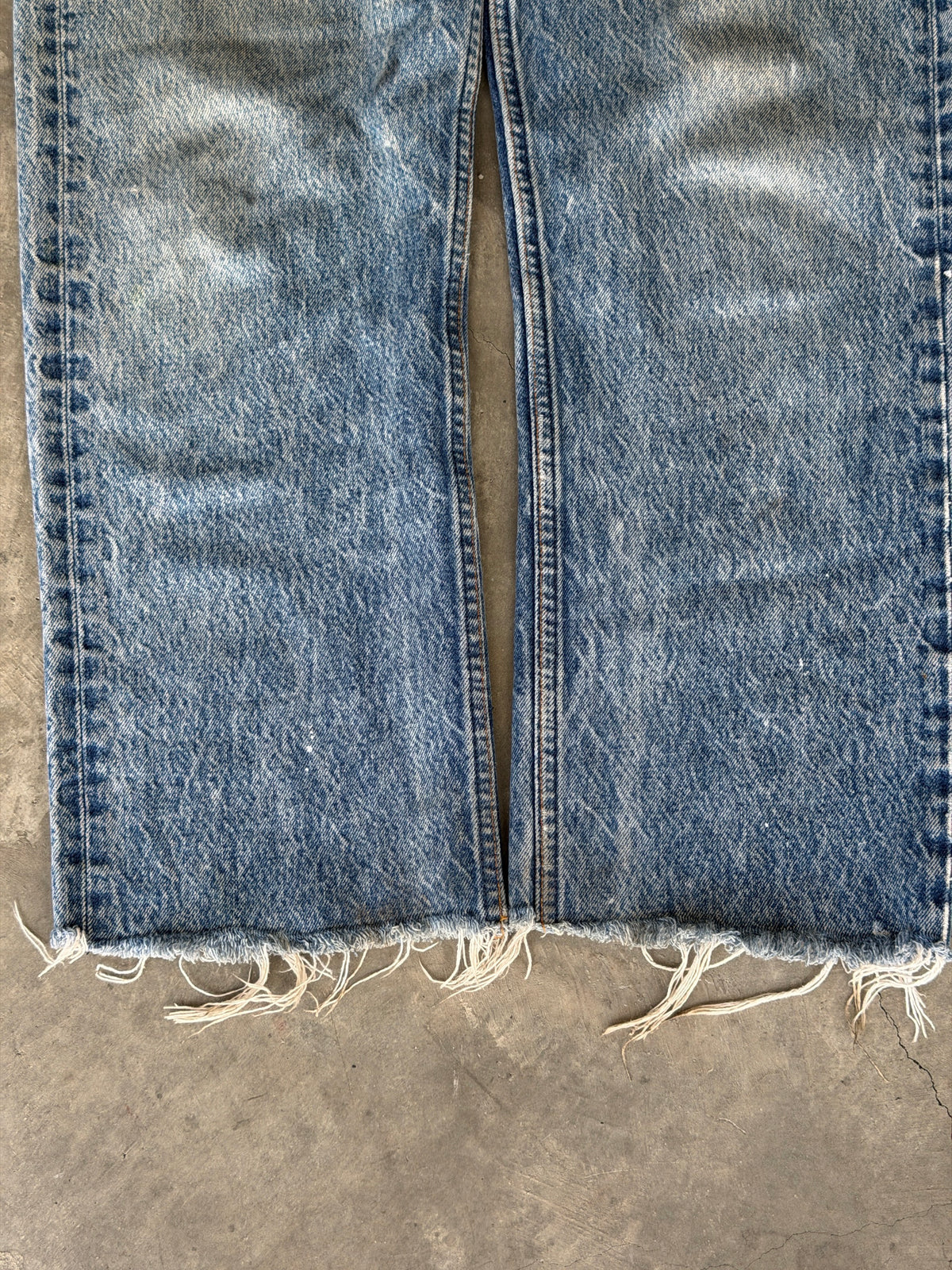 80s 501 cut off denim