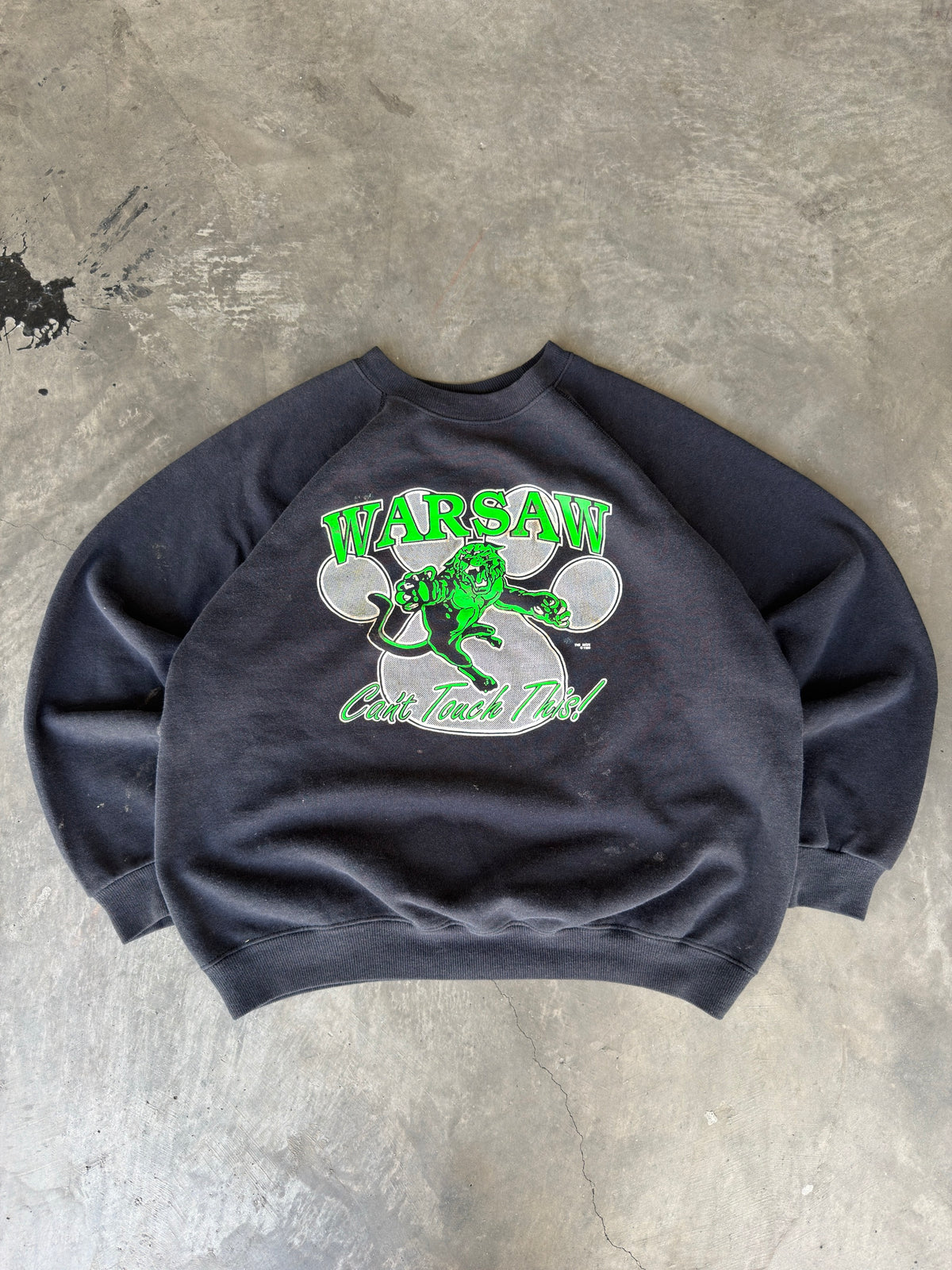 90s Warsaw black sweater