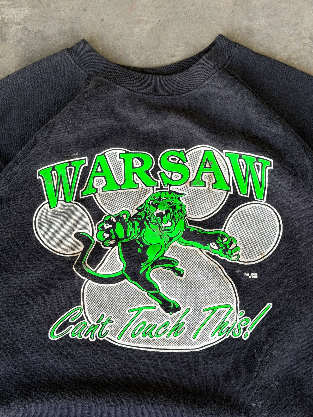 90s Warsaw black sweater