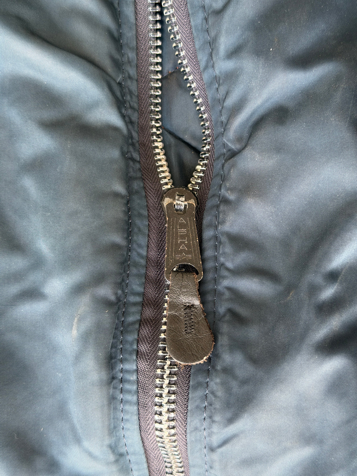 Vintage Alpha industries police bomber jacket