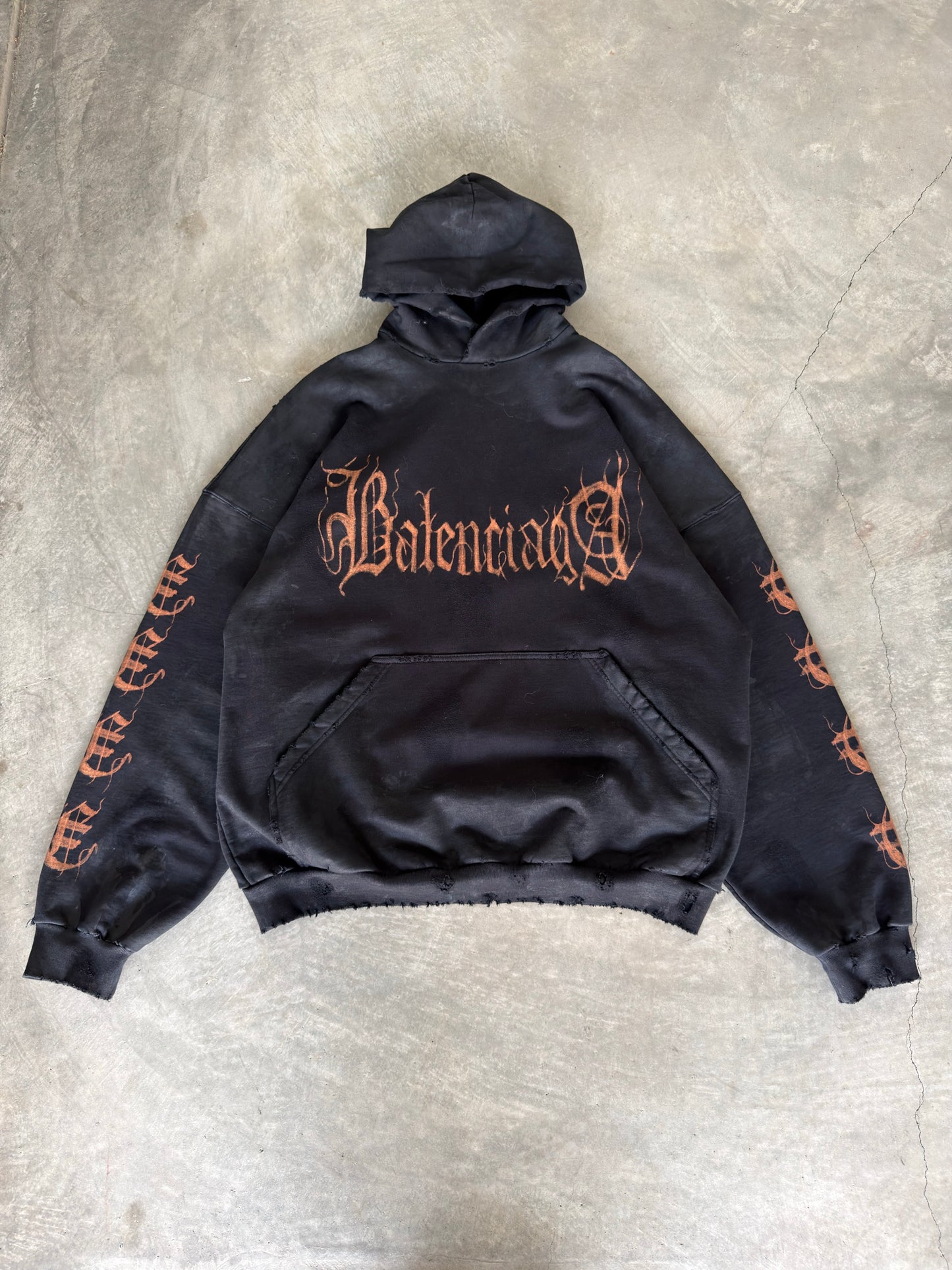 Balenciaga Heavy metal hoodie