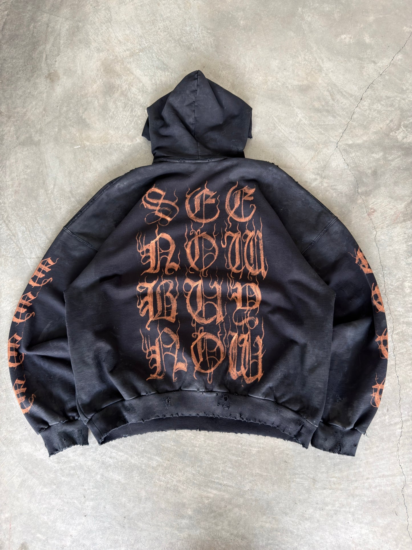 Balenciaga Heavy metal hoodie